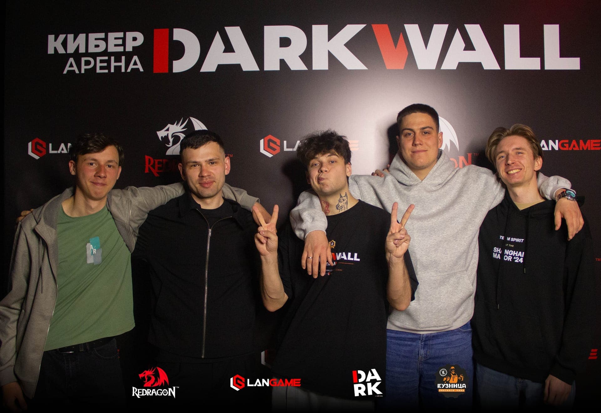 Победители турнира MIX CS2 в компьютерном клубе DARKWALL Санкт-Петербург — Группа B