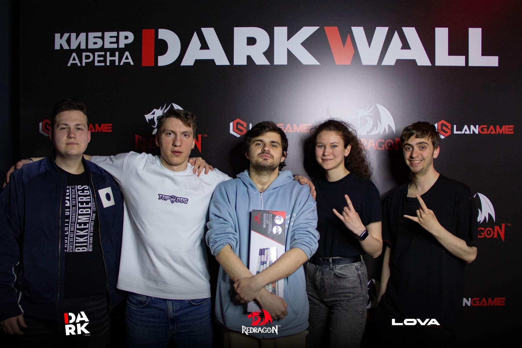 Победители турнира CS2 Solo Draft в компьютерном клубе DARKWALL Санкт-Петербург